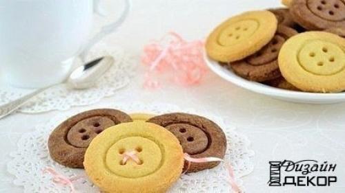 Печенье Пуговицы.  Замечательная идея?