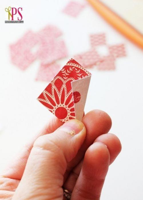 Красивая снежинка для оформления подарков? 02