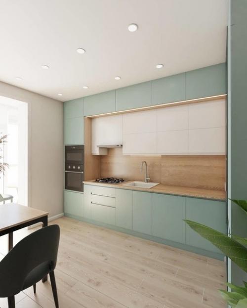 Светлая цветовая гамма нового ремонта в квартире. 03