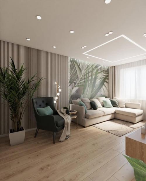 Светлая цветовая гамма нового ремонта в квартире. 01