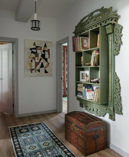 Идеи как можно создать оригинальный и теплый интерьер, добавив элементы русского стиля в современные типовые дома и квартиры. 01