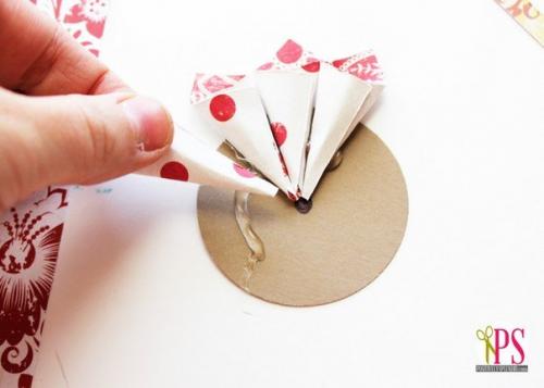 Красивая снежинка для оформления подарков? 04