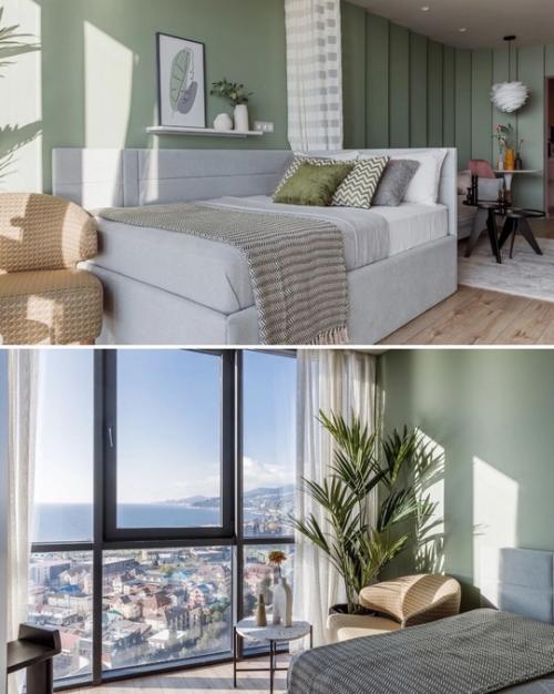 Квартира - студия.  Хозяйка квартиры- светлая, жизнерадостная женщина, она часто смеется и шутит, любит жизнь и на все смотрит с позитивом. 01