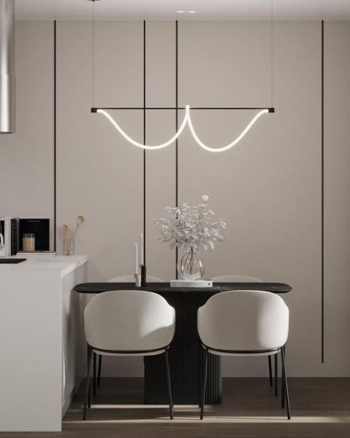 Проект кухни - гостиной и прихожей в г. Санкт-петербург, ЖК Ультра Сити. 01