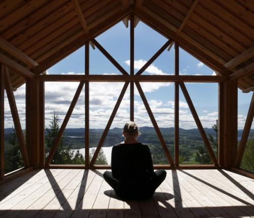 Ландшафтный отель в регионе валлста, Швеция. 03