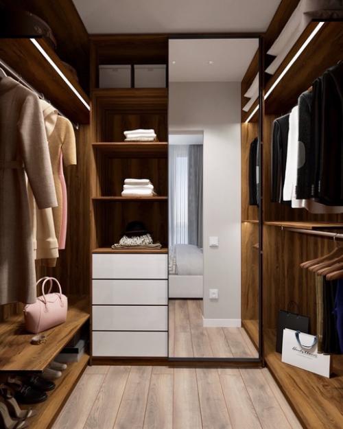 Дизайн спальной комнаты 13, 5 кв. 05