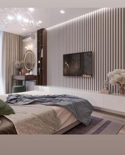 Интерьер в бежевых оттенках. 07