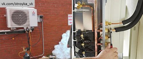 Отопление дома тепловым насосом Воздух - Воздух. 01