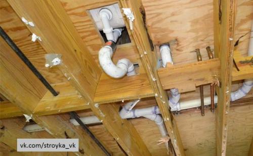 Межэтажные перекрытия по деревянным балкам. 07