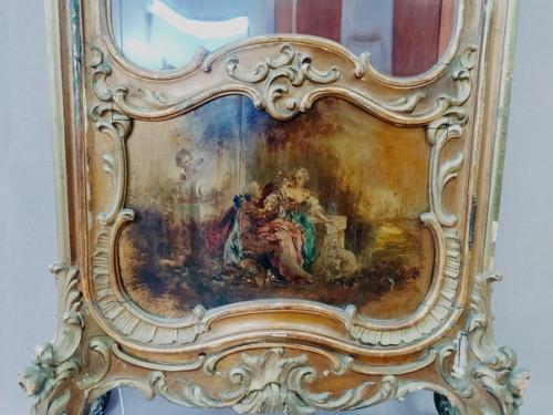 В мастерской реставрации мебели и деревянных предметов интерьера завершилась работа над шкафчиком - Горкой из музея - квартиры Г. с. Улановой. 04