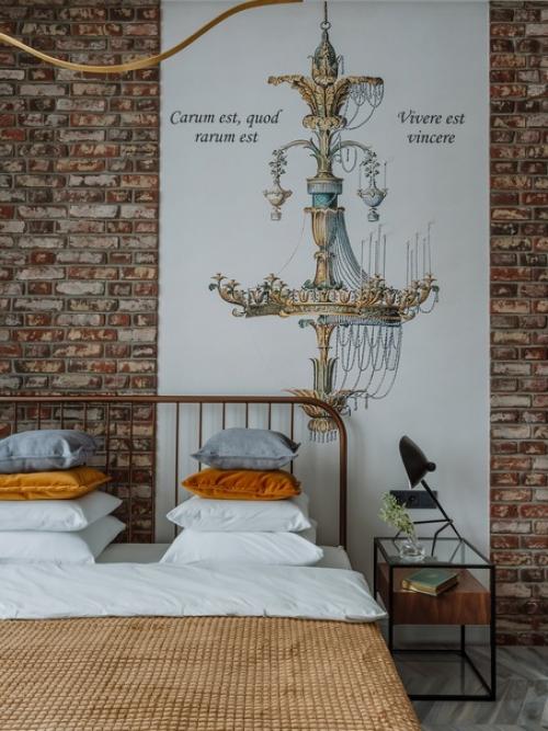 Студия в стиле лофт, которая никого не оставит равнодушным. 04