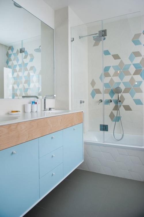 Современный интерьер квартиры для большой семьи в Тель-авиве, израиль // 02. 03