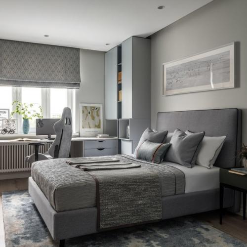 Интерьер в стиле современной американской классики. 05