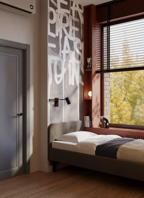 Студия дизайна интерьера Project P представляет уникальный проект интерьера квартиры площадью всего 55, 3 кв. 06