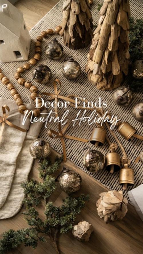 Натуральные материалы и красивые оттенки зелёного в деталях красивого интерьера, украшенного к новогодним праздникам. 06