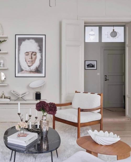 Интерьер в светлых оттенках. 04