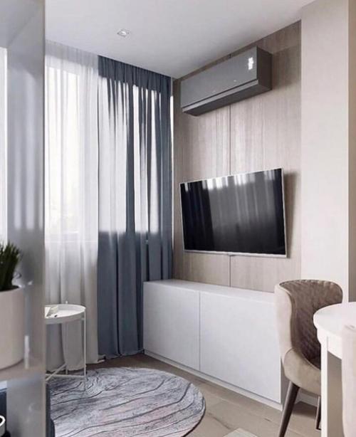 Интерьер в светлых тонах. 02