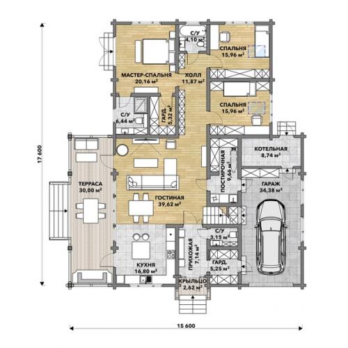Дом в Королеве.  Архитектор максим чугреев. 04
