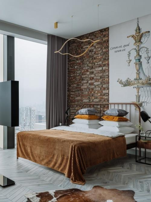 Студия в стиле лофт, которая никого не оставит равнодушным. 05