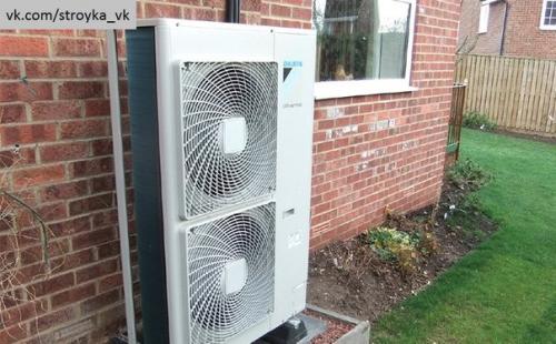 Отопление дома тепловым насосом Воздух - Воздух. 03