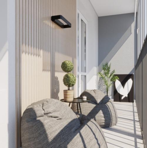 Интерьер создан по последним трендам мирового дизайна, но в то же время он такой уютный.