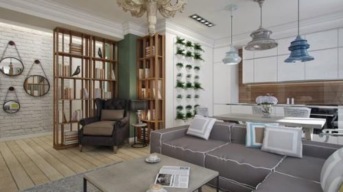 Дизайн - проект 3 х комнатной квартиры 80 кв. 01