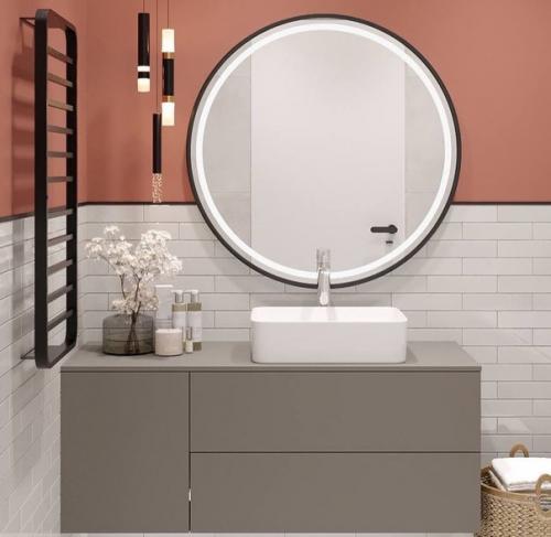 Интерьер просторной квартиры в спокойных нежных тонах выполнен. 08