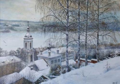 Встреча Зимы. Иван Саввич Никитин (1824-1861). 02