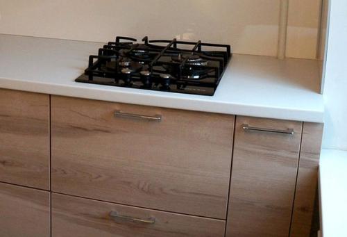 Маленький угловой гарнитур для Хрущевки, идея дизайна. 02