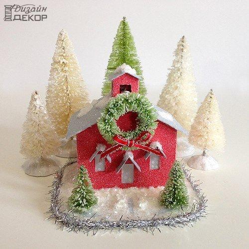 Зимний домик?  Как вам такая прелесть?