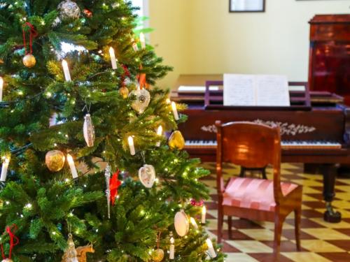 Музей - усадьба П. и. Чайковского в Воткинске с 10 декабря принимает туристов новогоднего ретропоезда Чайковский Экспресс. 04