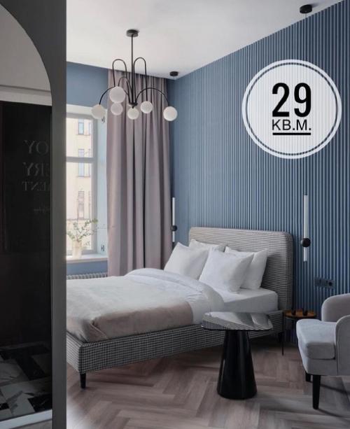 Мы смотрим интерьер квартиры - студии. 06