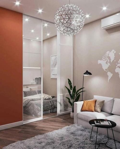 Когда в вашем распоряжении не большая квартира, скажем, около 30 кв. 08