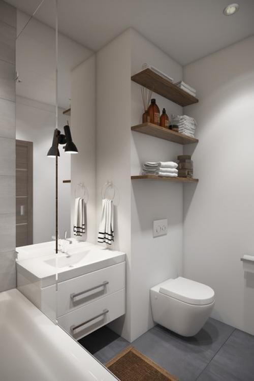 Студия, один из удобных форматов планировки, интерьер которой отличается простором и визуальной свободой. 06