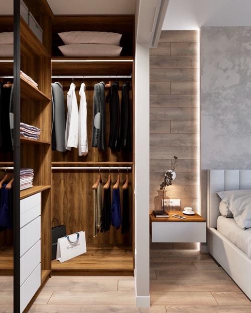 Дизайн спальной комнаты 13, 5 кв. 07