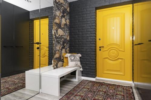 Квартира с этническими мотивами 43, 8 м в Екатеринбурге ч. 2. 06