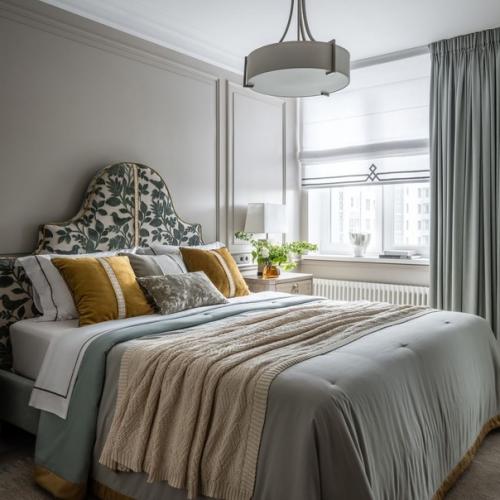 Интерьер в стиле современной американской классики. 04