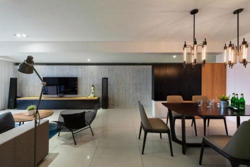 Современный стиль в роскошном интерьере квартиры. 05