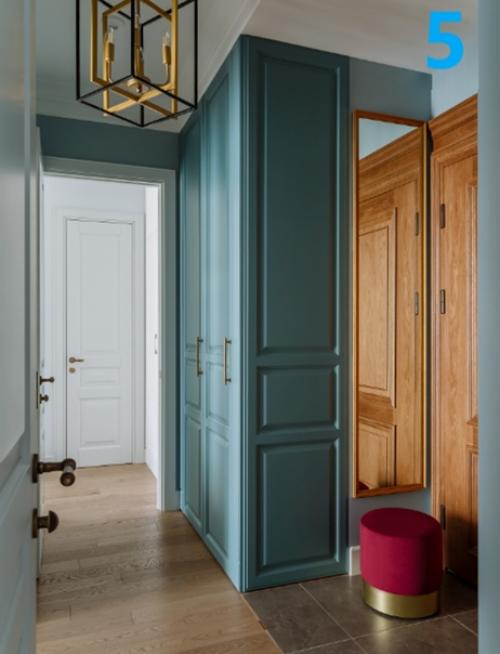 Идеи для узких коридоров и тесных прихожих: 04