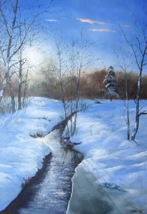 Встреча Зимы. Иван Саввич Никитин (1824-1861). 04