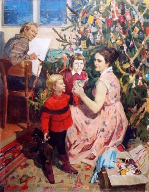 История новогодней ёлки в веках. 02