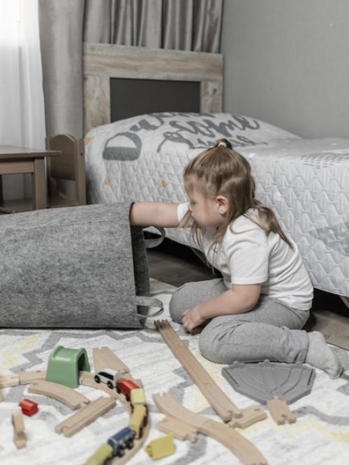 Корзина для хранения белья, игрушек, вещей. 02