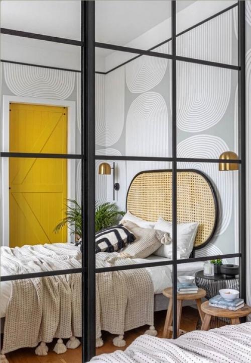 Стильная квартира с базовой отделкой и крутыми дизайнерскими приемами. 04