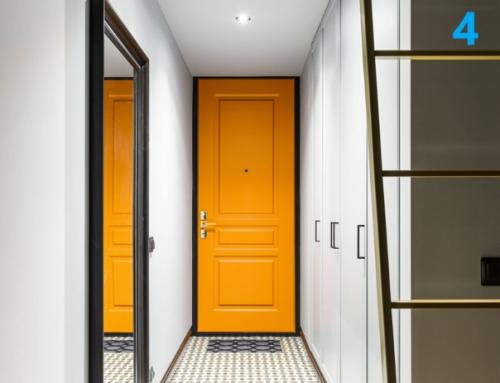 Идеи для узких коридоров и тесных прихожих: 03