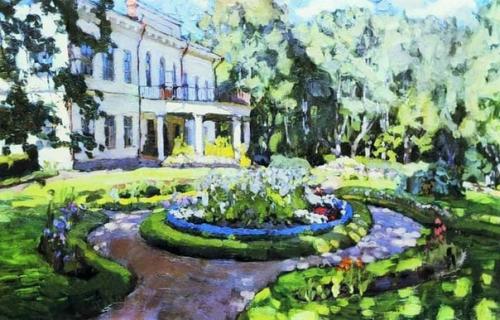 Зимняя прогулка в усадьбу бережок. 02