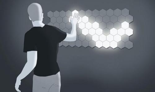 Модульная система освещения Helios превратит любую стену в источник света. 01