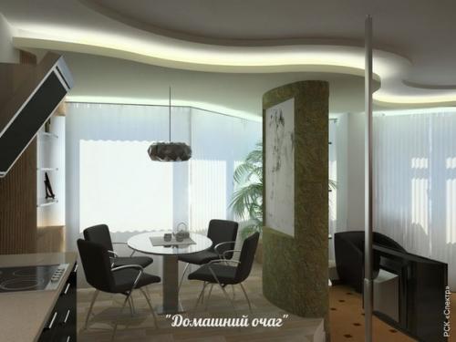 Дизайн квартиры - студии. 04