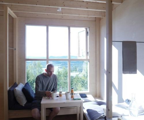 Ландшафтный отель в регионе валлста, Швеция. 05