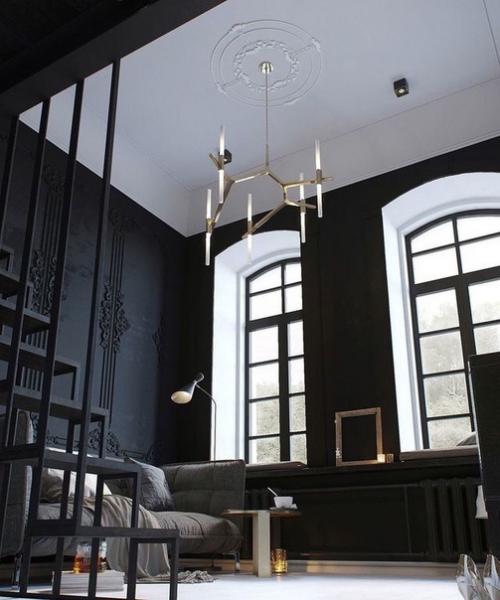 Маленькая 2-х уровневая квартира площадью всего 24 кв. 02