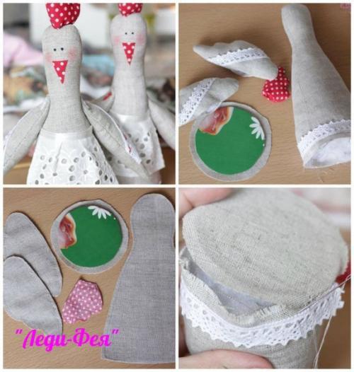 Интерьерные курочки - очень популярны при оформлении кухонь и не только! 07